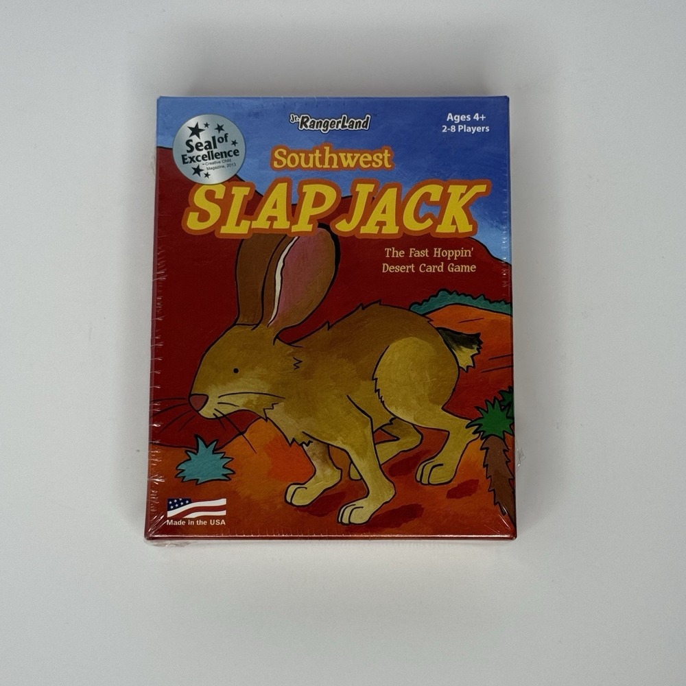 Southwest Slap Jack Card Game Jr RangerLand Haywood Studios Brand New Sealed